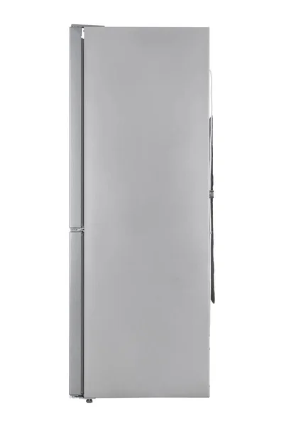 Kühlschrank isoliert auf weißem Hintergrund. moderne Küche und tun — Stockfoto