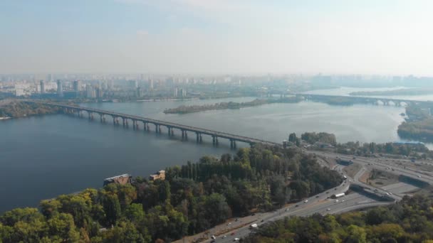 Κίεβο Ουκρανία Διάσημος Ταξιδιωτικός Προορισμός Ανατολική Ευρώπη Χώρα Βίντεο Πλάνα — Αρχείο Βίντεο