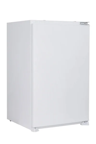 New Refrigerator Isolated White Background Modern Kitchen Domestic Major Appliances — Stock Photo, Image