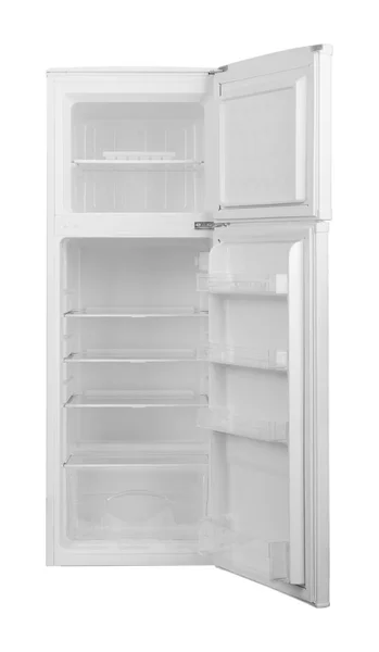 Nuevo Refrigerador Aislado Sobre Fondo Blanco Cocina Moderna Electrodomésticos Principales Imágenes De Stock Sin Royalties Gratis