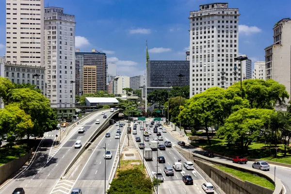 Sao Paulo Brazil November 2019 Anhangabau Station Sao Paulo Brazil — Stock Photo, Image