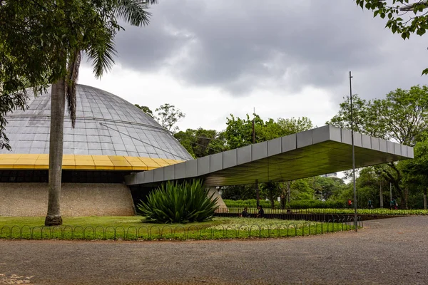 Sao Paulo Brazílie Listopad 2019 Fasáda Planetária Aristoteles Orsini Parku — Stock fotografie