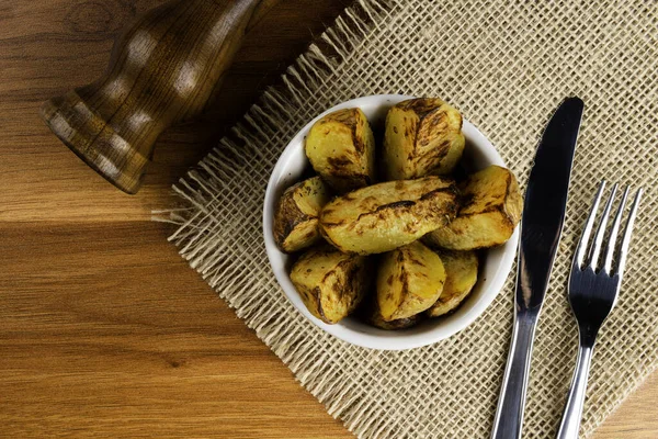 Papas Fritas Aperitivo Concepto —  Fotos de Stock