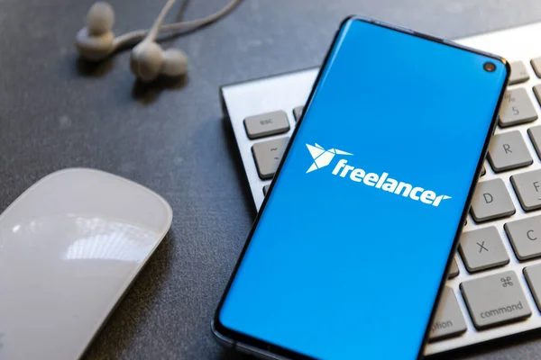 Mei 2020 Brazilië Freelancer Marktplatform Voor Freelance Telewerken — Stockfoto