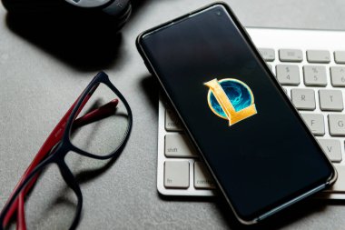 24 Mayıs 2020, Brezilya. Lig of Legends, Riot Games tarafından geliştirilen ve yayımlanan çok oyunculu online savaş arena türü..