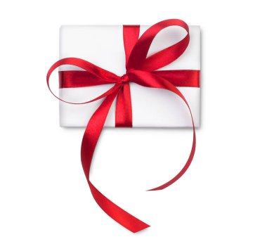 Beyaz hediye kutusu