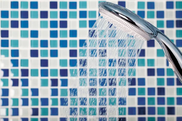 Mosaico in bagno — Foto Stock