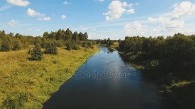 Uçan Nehri. Hava video.