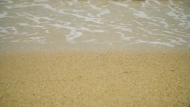 Hermosa playa en isla tropical . — Vídeo de stock