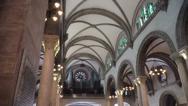 马尼拉大教堂，Intramuros. — 图库视频影像