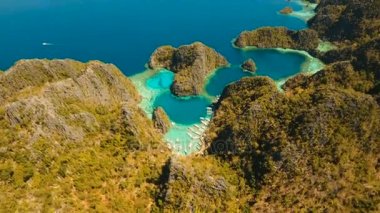 Kayangan Gölü, Filipinler, Coron Palawan Beautyful lagoon.