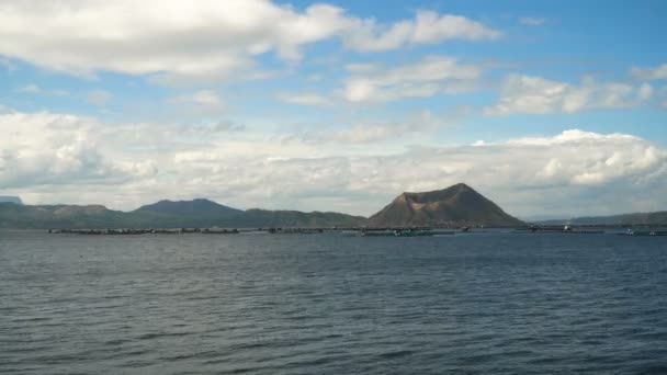 Volcan Taal, Tagaytay, Philippines . — Video