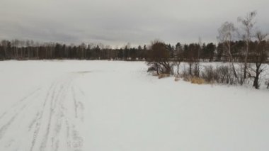 Kış off-road yarış.