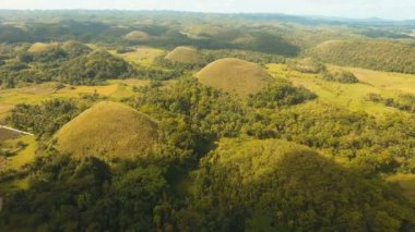 Çikolata Hills Bohol, Filipinler, anteni otellerini göster.