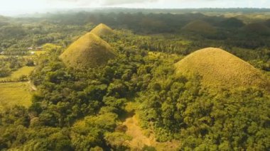 Çikolata Hills Bohol, Filipinler, anteni otellerini göster.