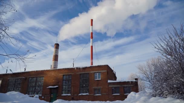 Thermische elektriciteitscentrales, Ketelhuis. — Stockvideo