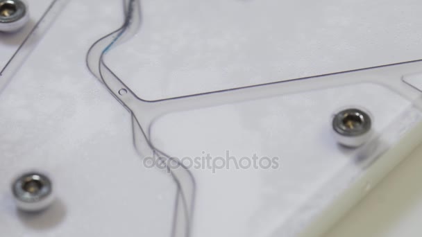 Coronaire medische stent. — Stockvideo