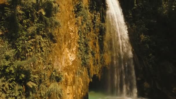 Belle cascade tropicale. Philippines Cebu île .