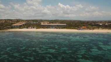 Gök olayları görüntülemek güzel plaj, Bali.
