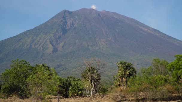 Volcán Batur, Bali, indonesia. — Vídeo de stock