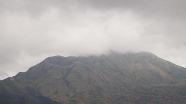 Batur volkanı, Bali, Endonezya.