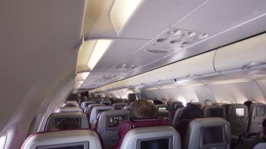 iç yolcu uçak.