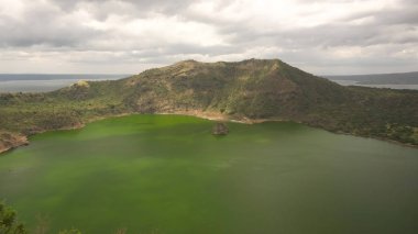 Taal Volkanı, Tagaytay, Filipinler.