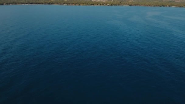 Vista aérea de la superficie del agua.Bali. — Vídeos de Stock