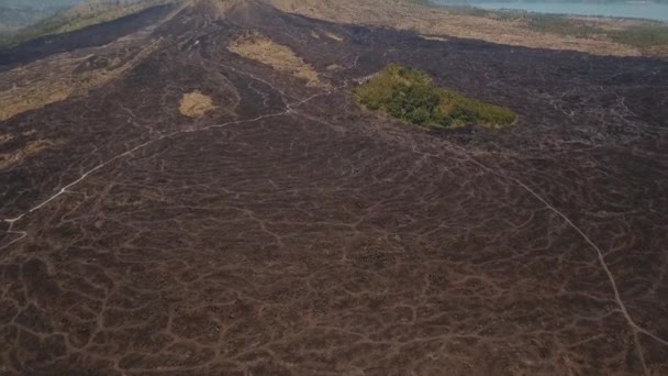 Wulkan Batur, Bali, Indonezja. — Wideo stockowe