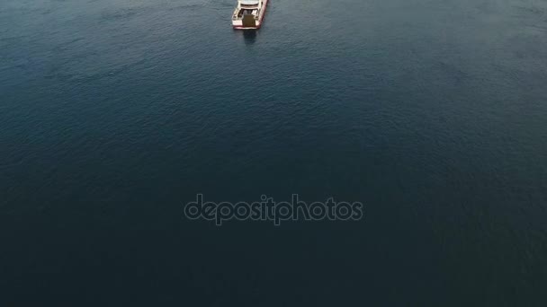 Sea passenger ferry port, Gilimanuk. Bali,Indonesia. — Stock Video