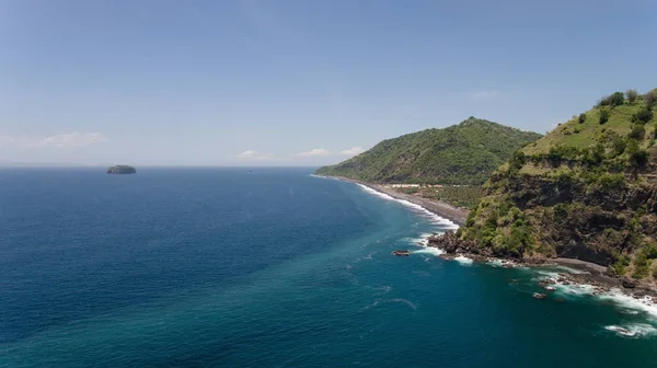 インドネシアのバリ島での海と波 — ストック写真