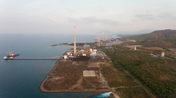 Power station. Indonesia, Jawa island. — Stock Photo, Image