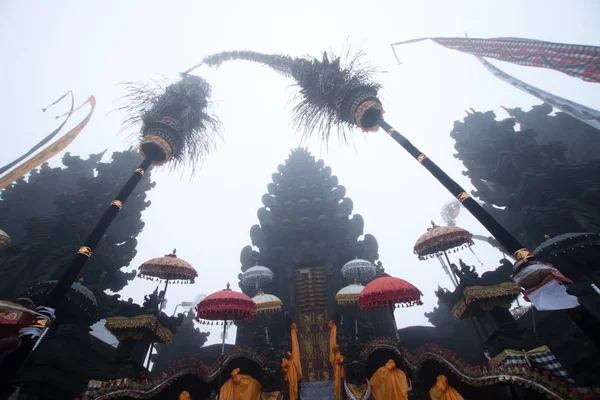 Hindoe tempel op Bali. — Stockfoto