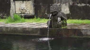 Bali 'deki Tirta Gangga. Hindu tapınağı.