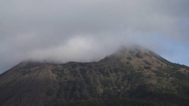 Batur volkanı, Bali, Endonezya.