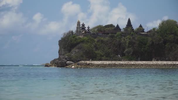 Hindu tapınağı Adası Bali, Endonezya. — Stok video