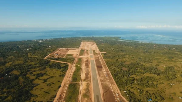 Будівництво нового терміналу аеропорту. Філіппіни, Бохол, Panglao. — стокове фото