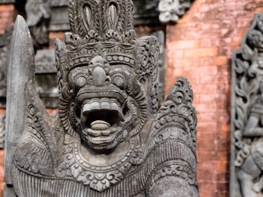 Bali 'deki Hindu tapınağı.