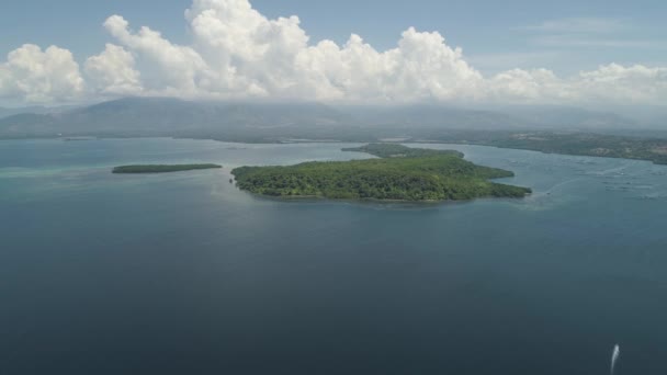 Paesaggio marino con isole. Filippine, Luzon . — Video Stock