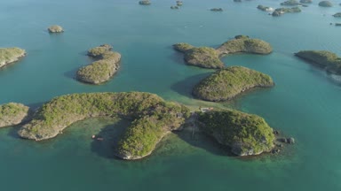 Yüz Adaları Ulusal Park.Philippines