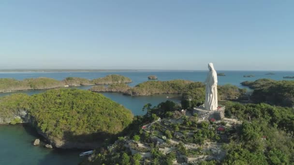 Hundert Inseln Nationalpark. Philippinen — Stockvideo