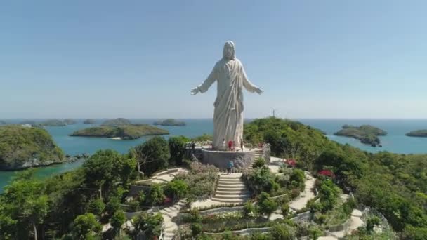 Parque Nacional de las Cien Islas. Filipinas — Vídeo de stock