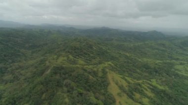 Filipinler 'deki Dağ Bölgesi.