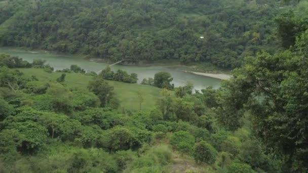 Provincia de montaña en Filipinas. — Vídeo de stock