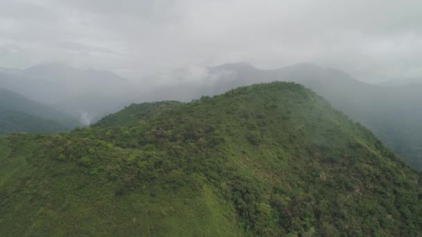 Province de montagne aux Philippines. — Video