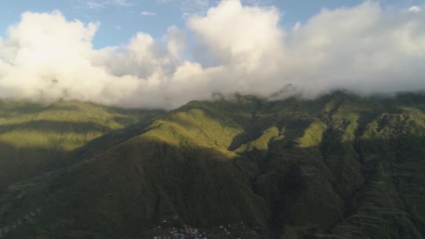 Filipinler 'deki Dağ Bölgesi. — Stok video