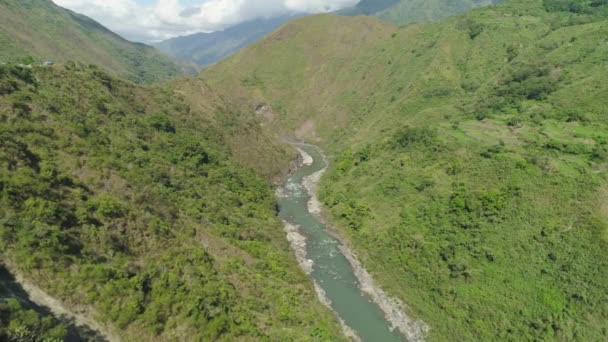 Província de montanha nas Filipinas. — Vídeo de Stock