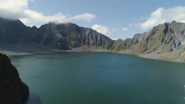 Crater Gölü Pinatubo, Filipinler, Luzon.