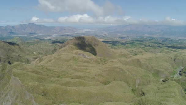 Província de montanha nas Filipinas, Pinatubo. — Vídeo de Stock