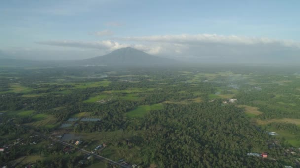 Bergprovinz auf den Philippinen. — Stockvideo